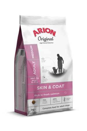 Arion Adult Medium SKIN & COAT Salmon 2 kg