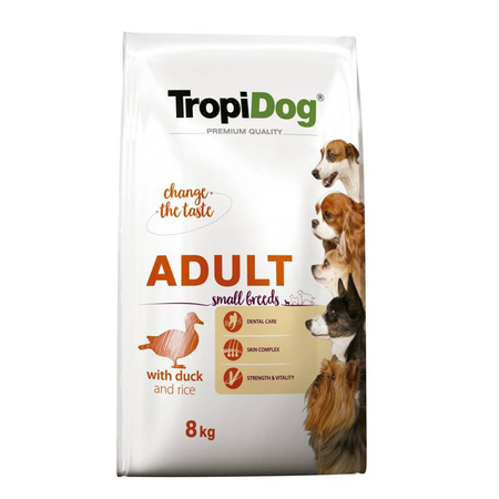 Tropidog Premium Adult S Duck Rice 8 kg