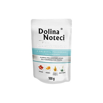 Dolina Noteci Małe Rasy 100g z Cielęciną