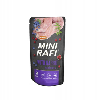 Rafi saszetka 150 g MINI z Królikiem