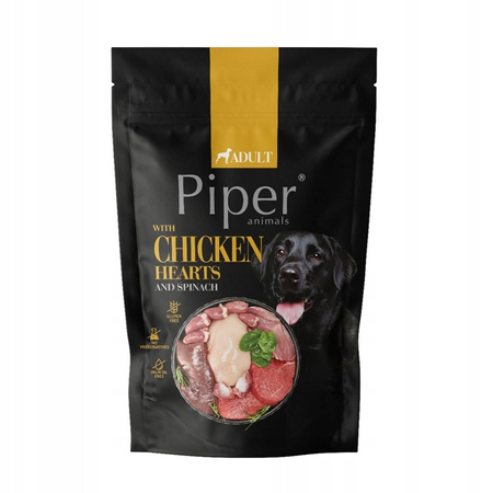 Piper 500 g Saszetka Serca kurczaka i szpinak 