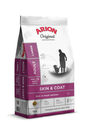 Arion Adult Large SKIN & COAT Salmon 12 kg