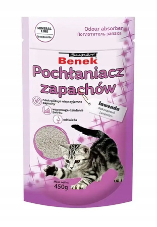 Pochłaniacz WOREK LAWENDA 0,45kg certech