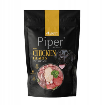 Piper 500 g Saszetka Serca kurczaka i szpinak