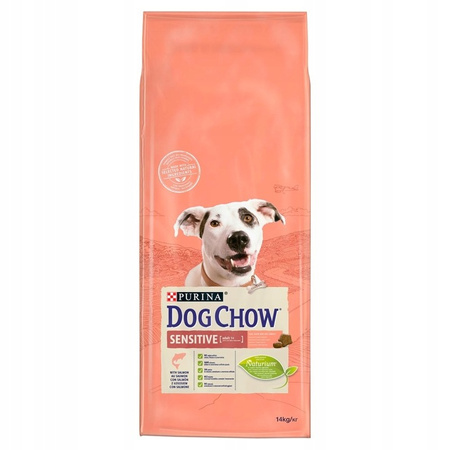 PURINA DOG CHOW ADULT SENSITIVE 14KG łosoś