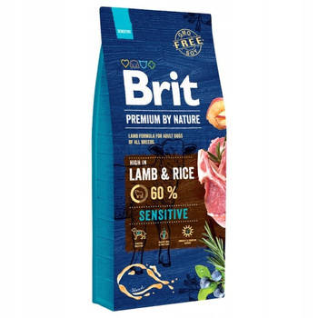 Brit PREMIUM BY NATURE Sensitive LAMB 15kg