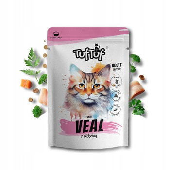 TUF-TUF KOT 100 g Saszetka z Cielęciną