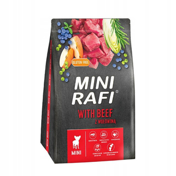 Rafi MINI 3 kg sucha dla psa z Wołowiną