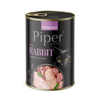 Piper Puszka 400 g Kot Sterilised z Królikiem