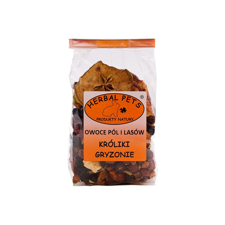 HERBAL Owoce pól i lasów - Króliki gryzonie 100g