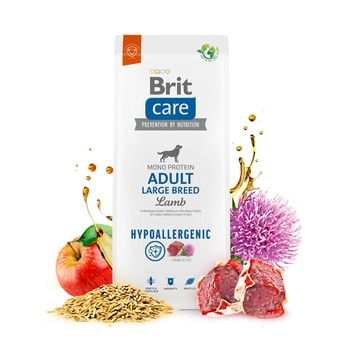 Brit Care Hypoallergenic Adult Large Breed Lamb 12kg