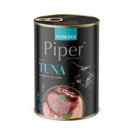 Piper Puszka 400 g Kot Sterilised z Tuńczykiem
