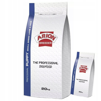 Arion Puppy Small Lamb Rice 20 kg + 1 kg GRATIS