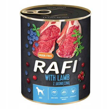 Rafi Pies 400 g z Jagnięciną