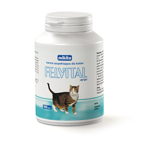 FELVITAL PLUS TRAN tabl. a 100 szt. Karma Uzup