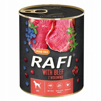 Rafi pies 800 g z Wołowiną