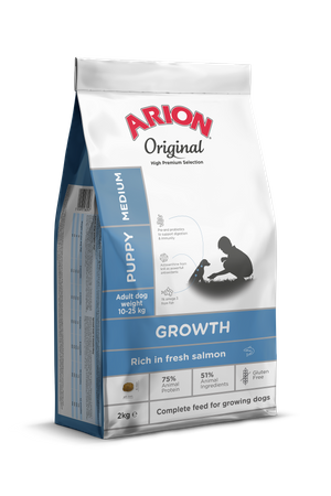 Arion Puppy Medium Growth Salmon 2kg