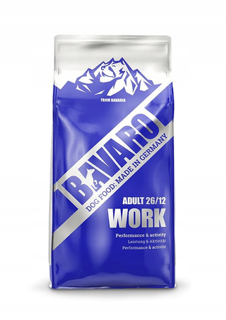 Josera pies BAVARO Work 26/12  18 kg
