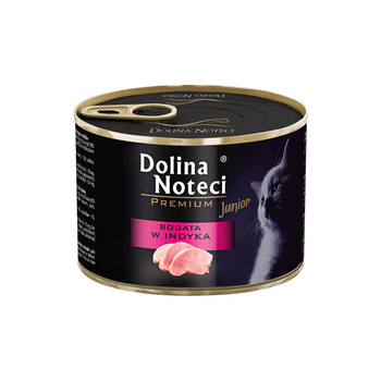 KOT Dolina Noteci Bogata w Indyka 185g Junior