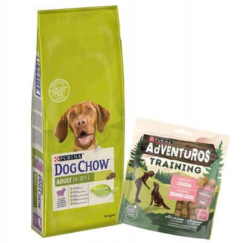 PURINA DOG CHOW ADULT Jagnięcina & Ryż 14 kg
