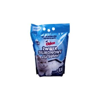 CHICO Żwirek silikonowy 3,8 l- naturalny