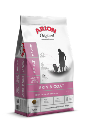 Arion Adult Medium SKIN & COAT Salmon 12 kg