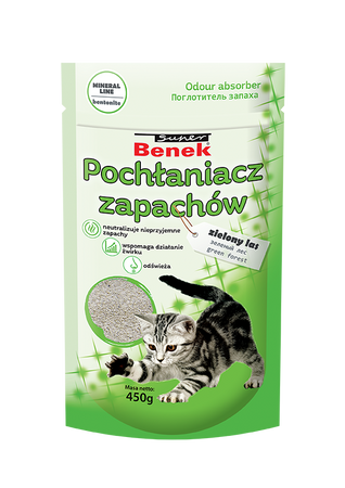 Pochłaniacz Super Benek Zielony Las worek 0,45kg 