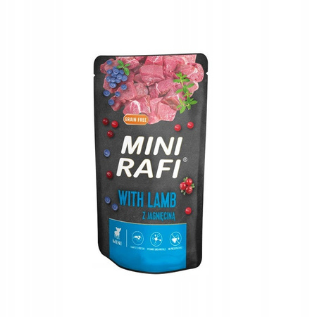 Rafi saszetka 150 g MINI z Jagnięciną