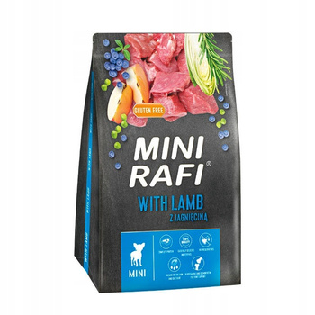 Rafi MINI 3 kg sucha dla psa z Jagnięciną