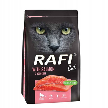Sucha Karma Rafi CAT 7 kg STERILIZET z łososiem