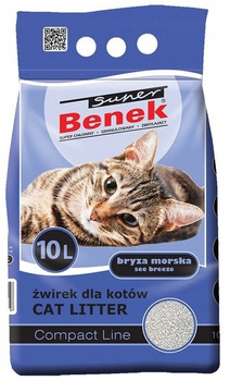 Super Benek 10l compact zapach Bryza Morska