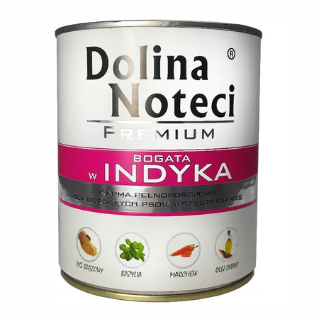Dolina Noteci Prem.Bogata w Indyka 800g